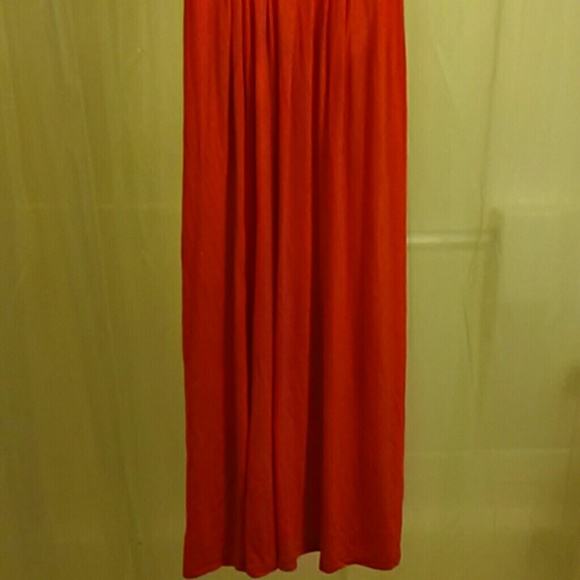 NEWRed tank top dress with sparkles around the top - Picture 2 of 4